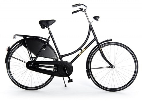 Aldo 28 pouces vélo grand-mère classique 57cm noir mat
