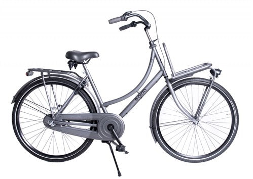 Aldo 28 pouces granny bike cargo 57cm 3s gris mat