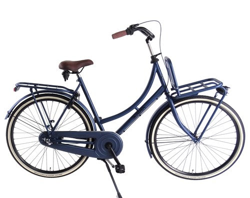 Aldo 28 pouces granny bike cargo 57cm 3v jeans bleu