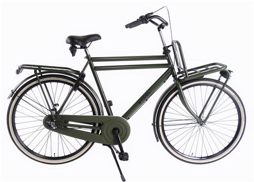 Aldo 28 pouces grand-père vélo cargo 3v 50cm vert armée