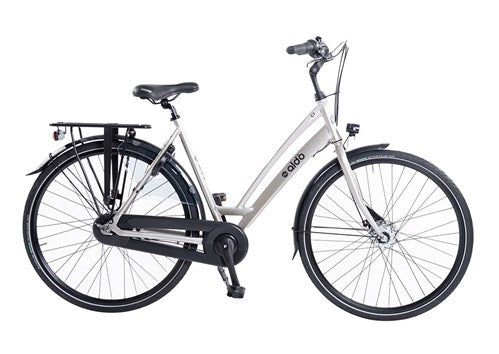 Aldo 28 pouces C7 vélo aluminium DS50 Sonic Silver 7V frein à rouleaux