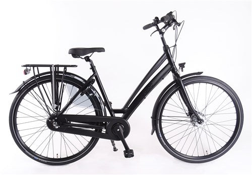 Aldo 28 pouces C7 vélo aluminium DS60 noir mat 7S frein à rouleaux