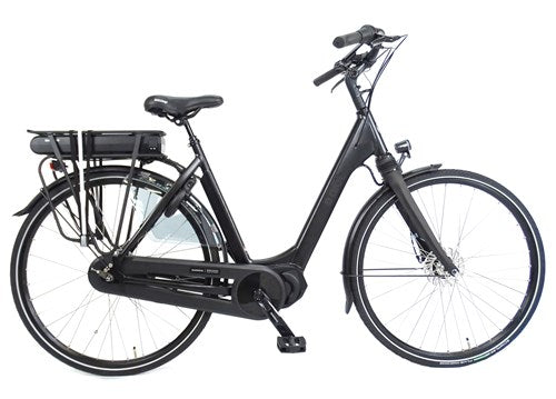 Aldo 28 pouces vélo électrique sottovento 55cm noir mat 418wh marches