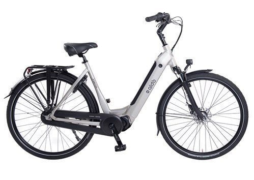 Aldo 28 pouces vélo électrique interno 55cm sonic argent 504wh marches