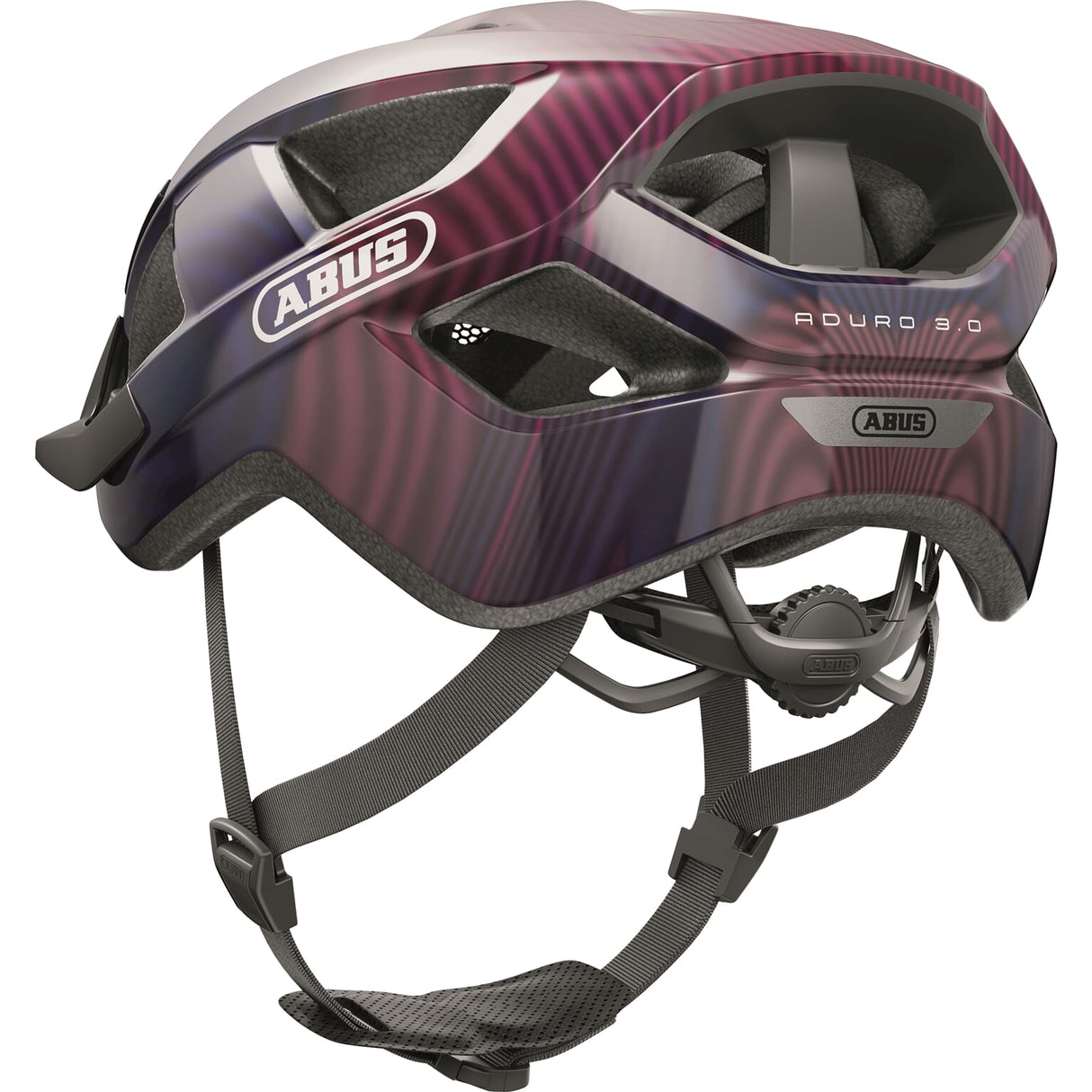 Abus Helm Aduro 3.0 Purple Waves M 52-58 cm