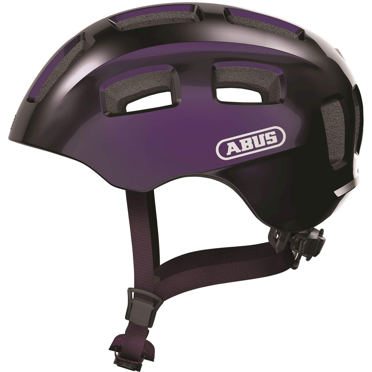 Abus Helm Youn-I 2.0 Black Violet S 48-54 cm