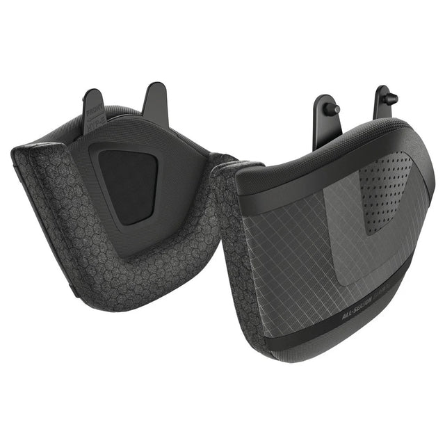 Abus – coussinets d'oreille noirs, hyp-e (bl.(ace)) s m l