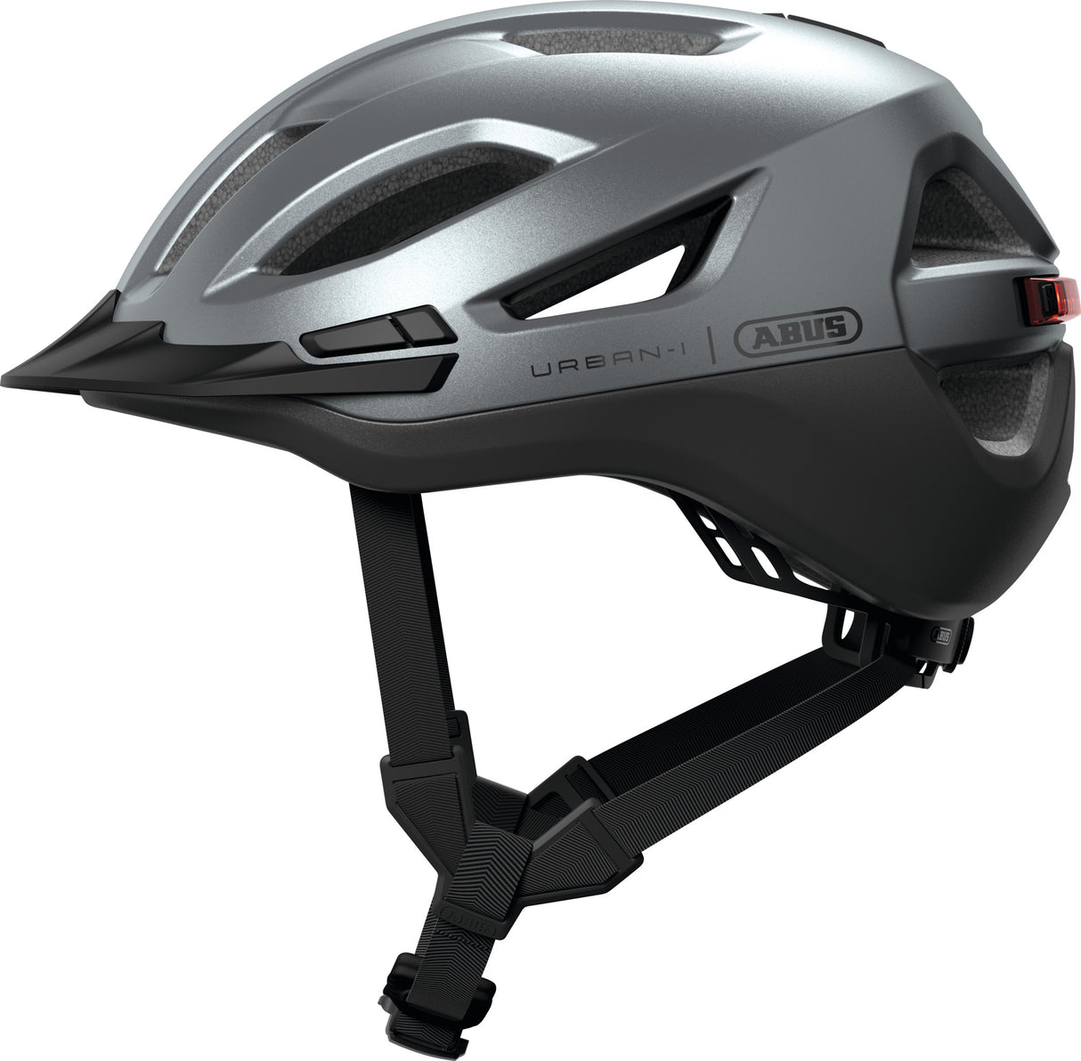 Casque Abus urban-i 4.0 ace graphite argent m 54-58cm