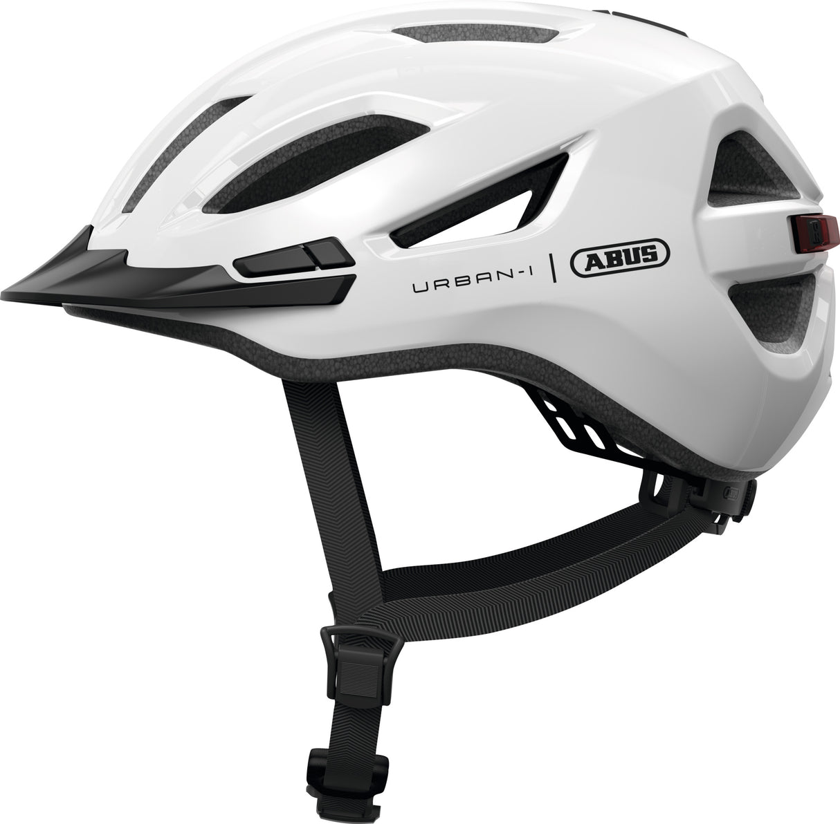 Casque Abus urban-i 4.0 blanc brillant xl 60-64cm