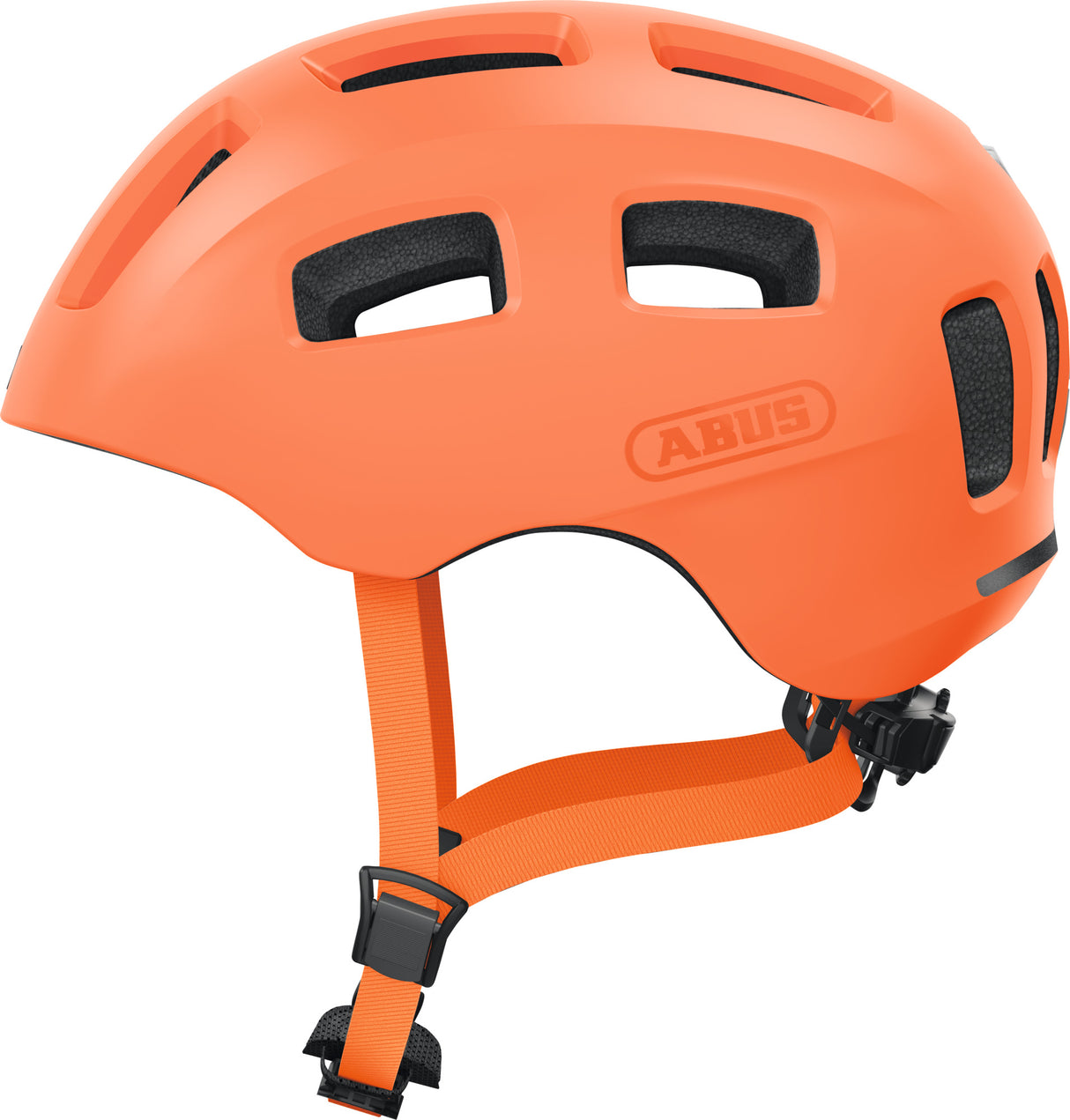 Casque de vélo Abus youn-i 2.0 mono orange s - 48-54 cm - orange - adapté pour une utilisation sur vélos électriques - vélos de ville - 240 g