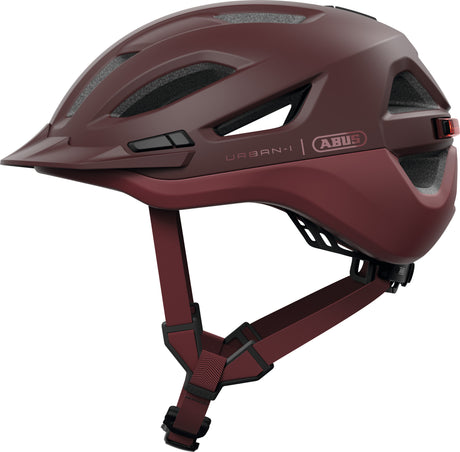 Casque Abus urban-i 4.0 ace marron rouge s 51-55cm