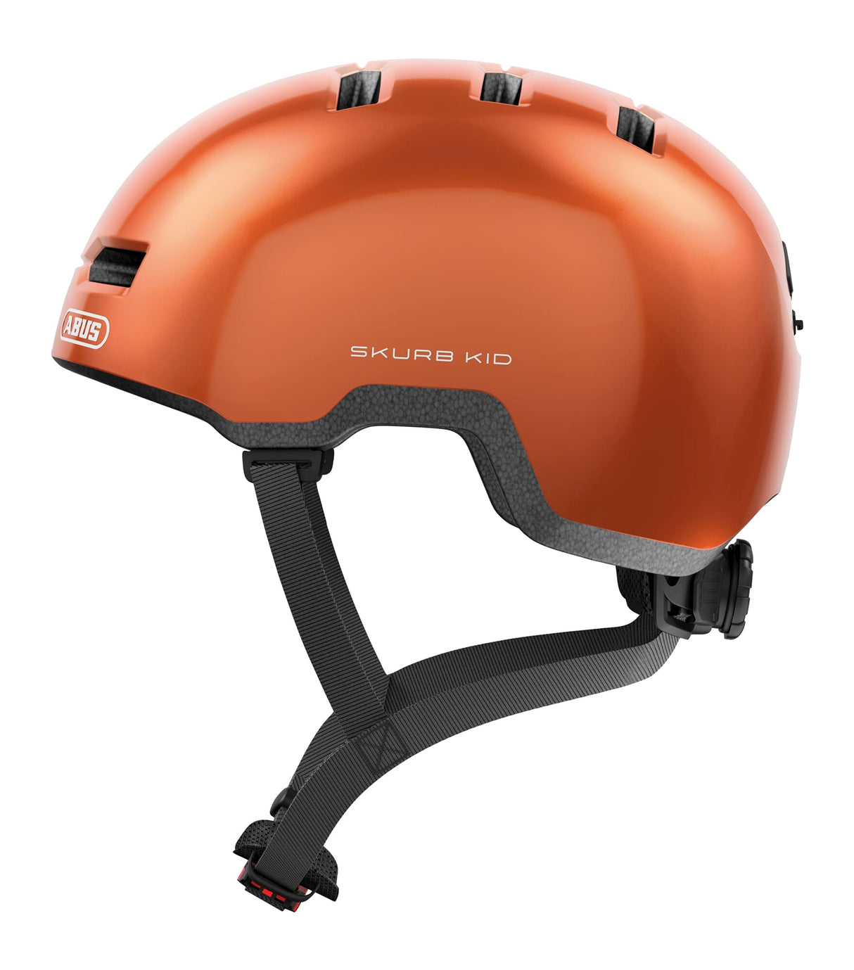 Abus Helm Skurb Kid Goldfisch Orange M 50-55 cm