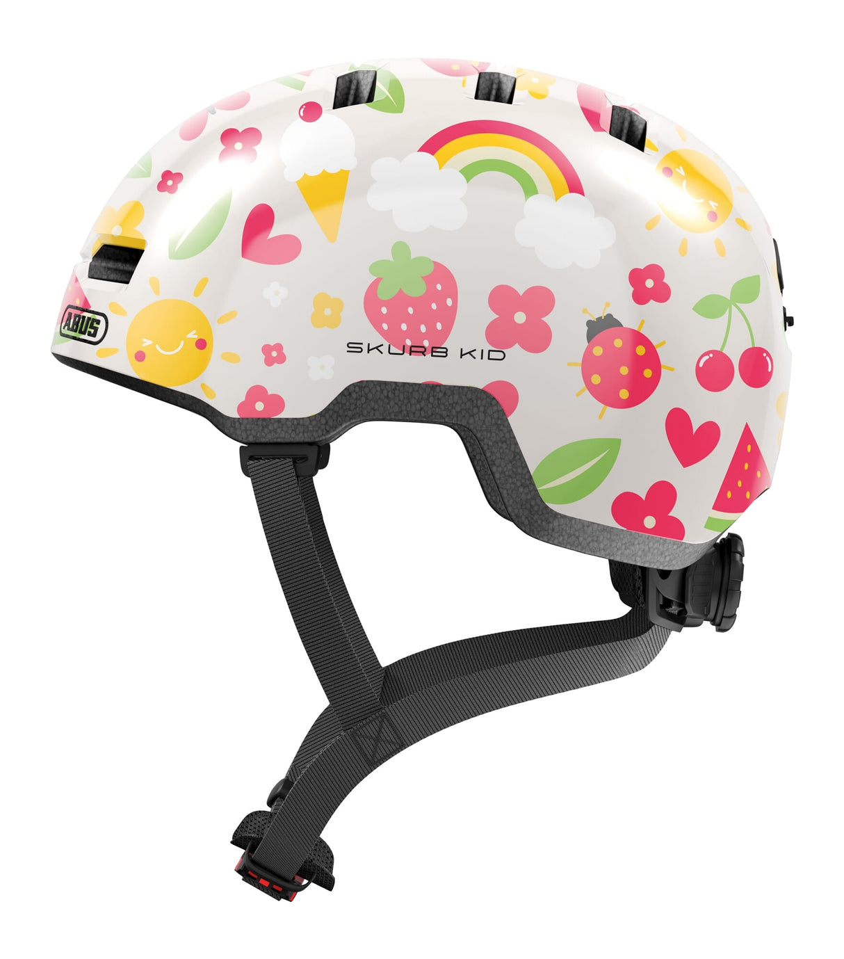Abus skurb kid - casque de vélo - enfants crème été s (45 - 50 cm)