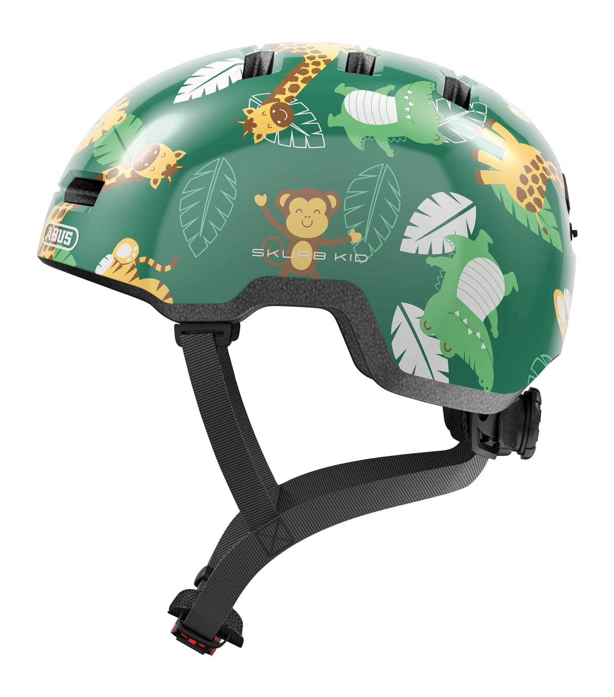 Abus Helm Skurb Kid Green Jungle S 45-50 cm