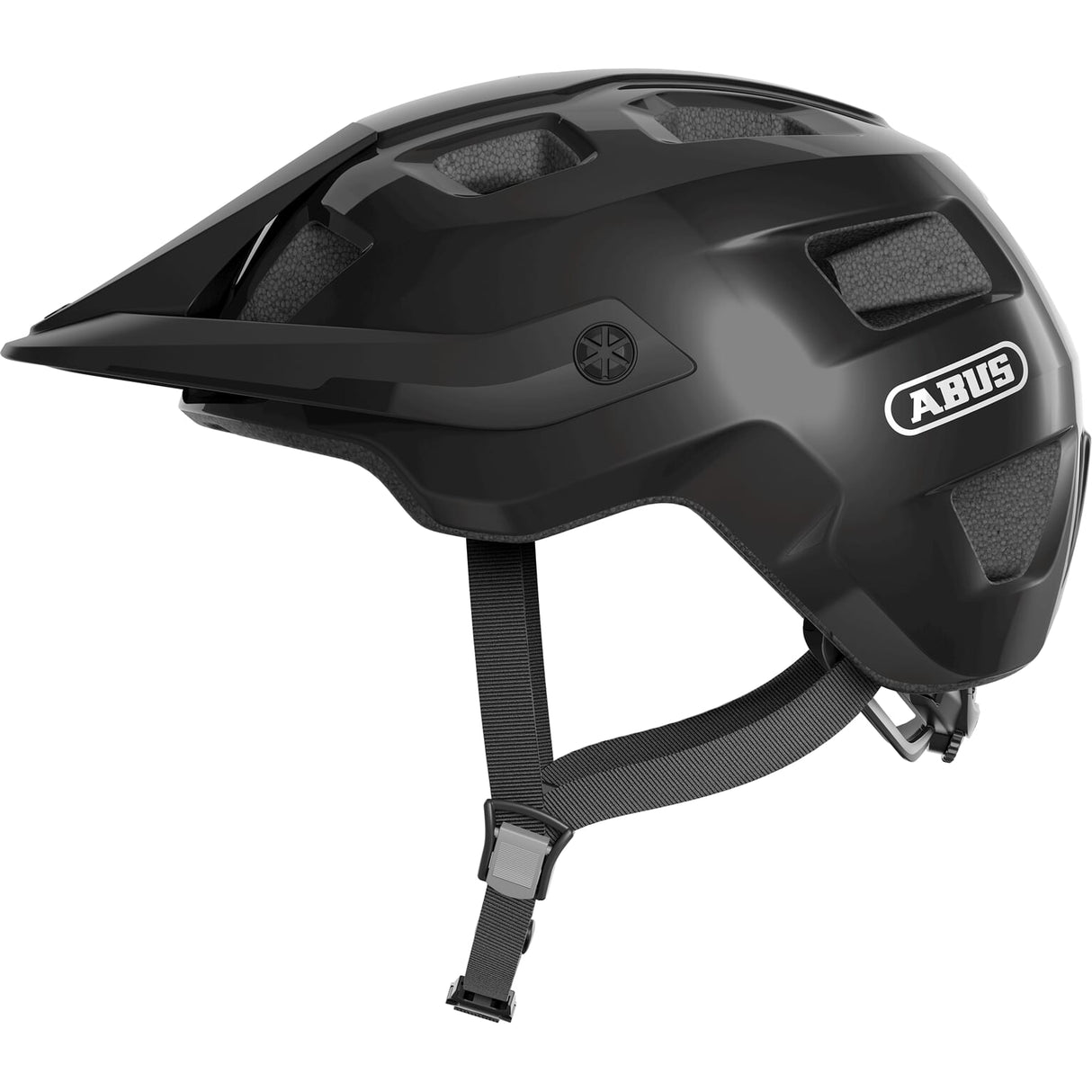 Abus Helmet Motrip luccicante nero L 57-61 cm