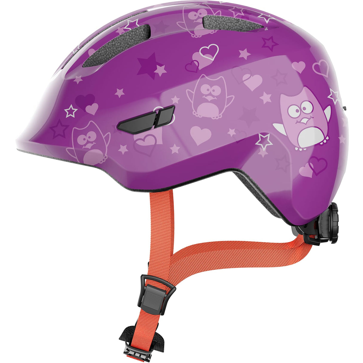 Abus helm Kind Smiley 3.0 paars princess S (45-50cm)