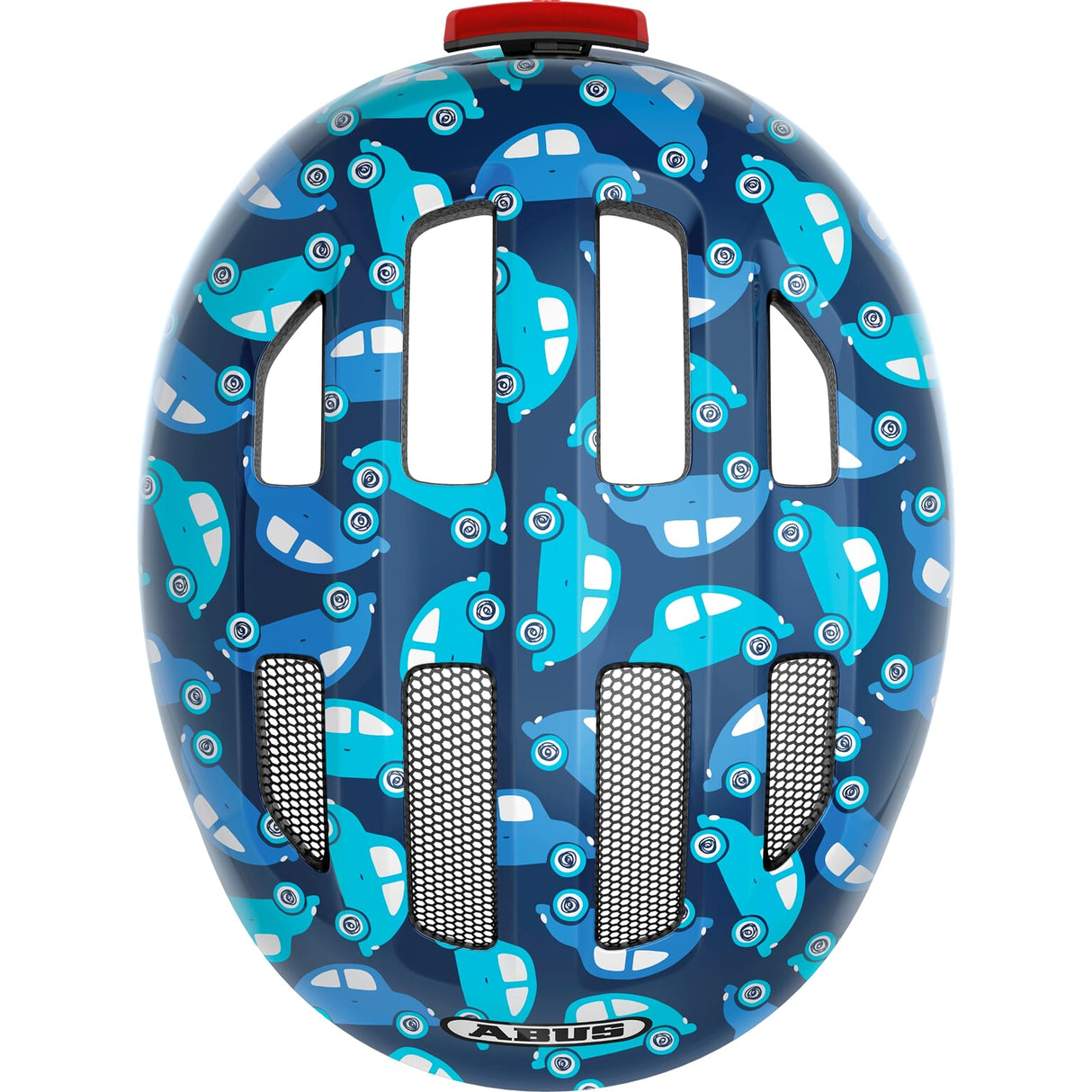 Abus hjelm Smiley 3.0 LED Blue Car S 45-50cm