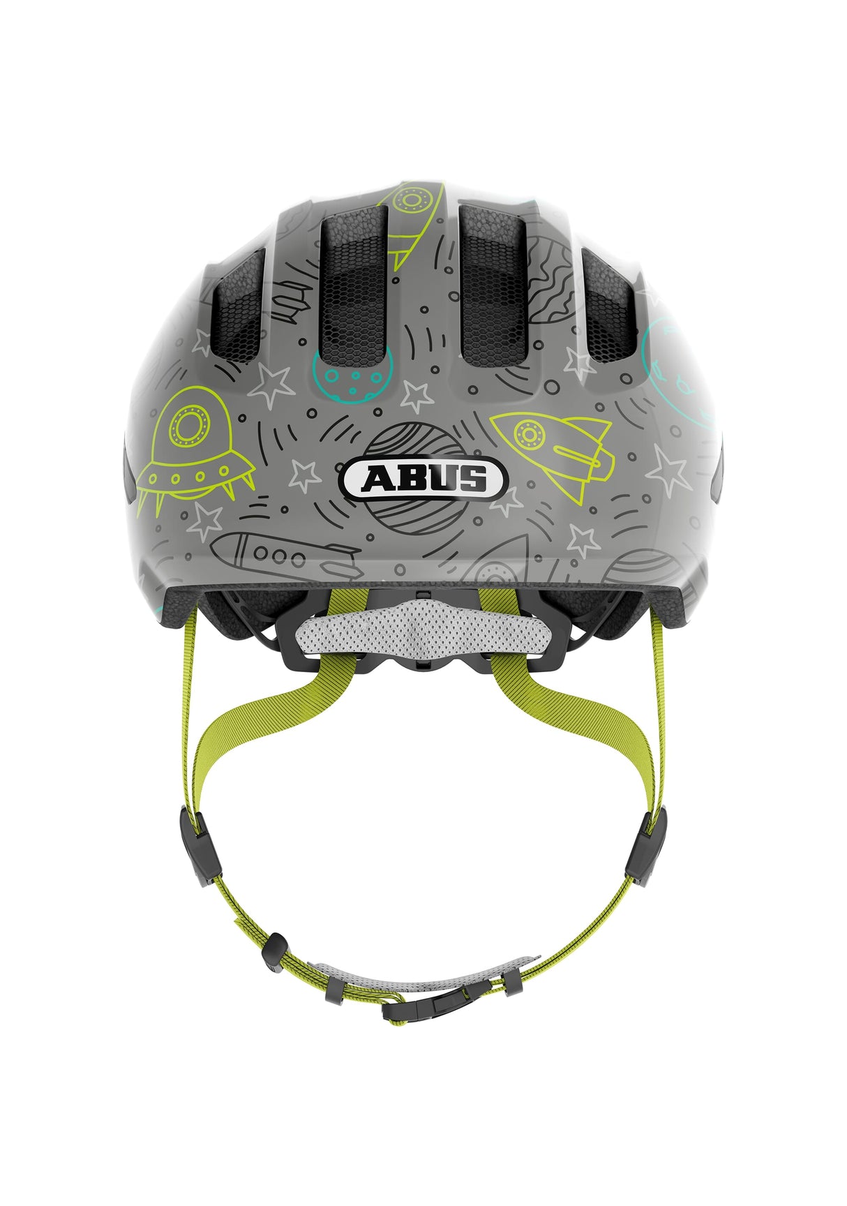 Abus helm Smiley 3.0 LED Grijs space S 45-50cm