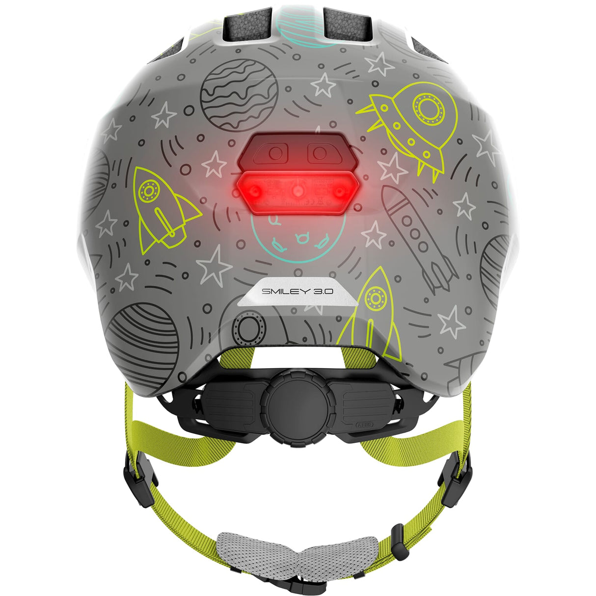 Abus Helm smiley 3.0 LED Grey Space s 45-50cm