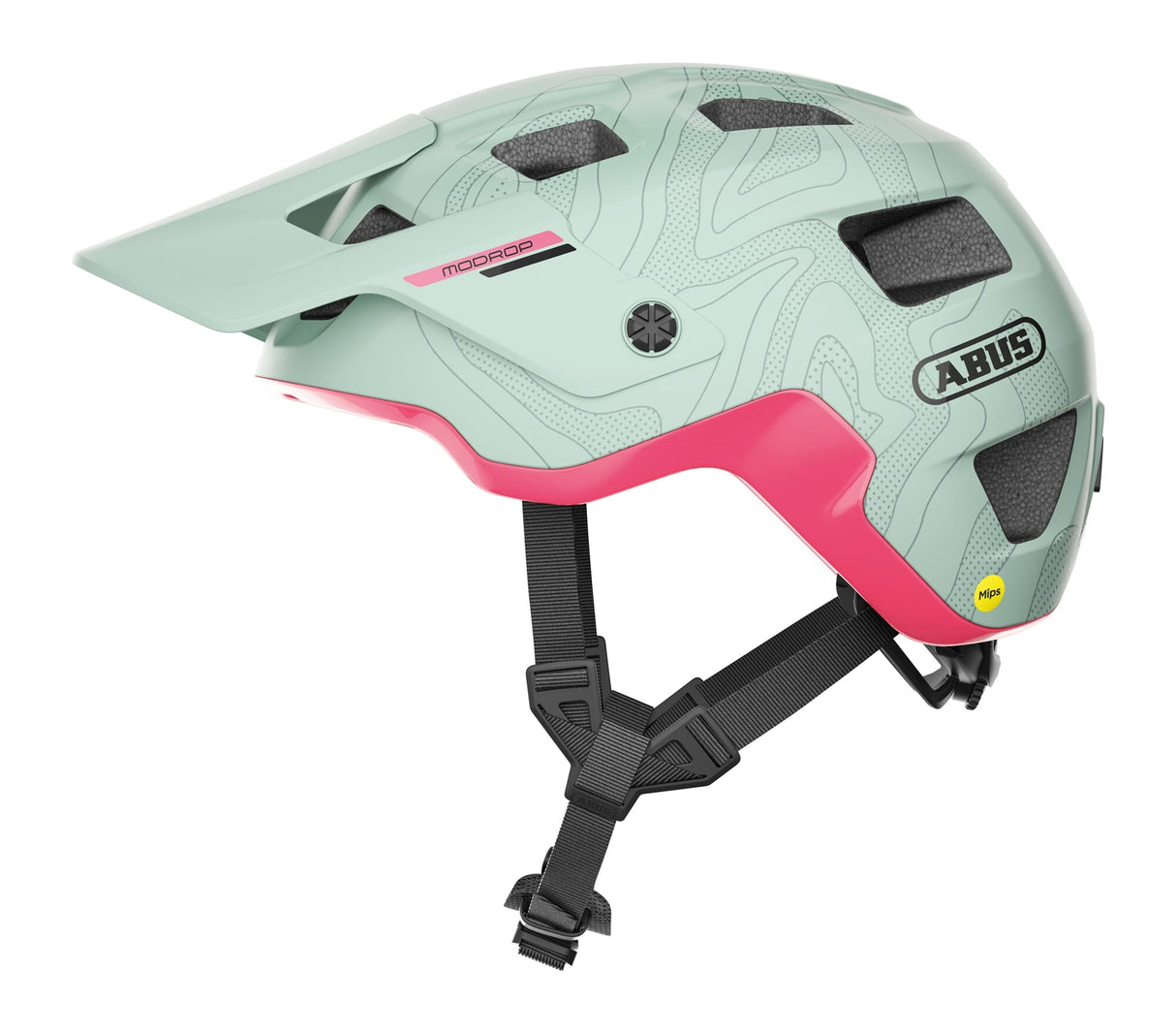 Casque Abus modrop mips menthe glacée m 54-58cm