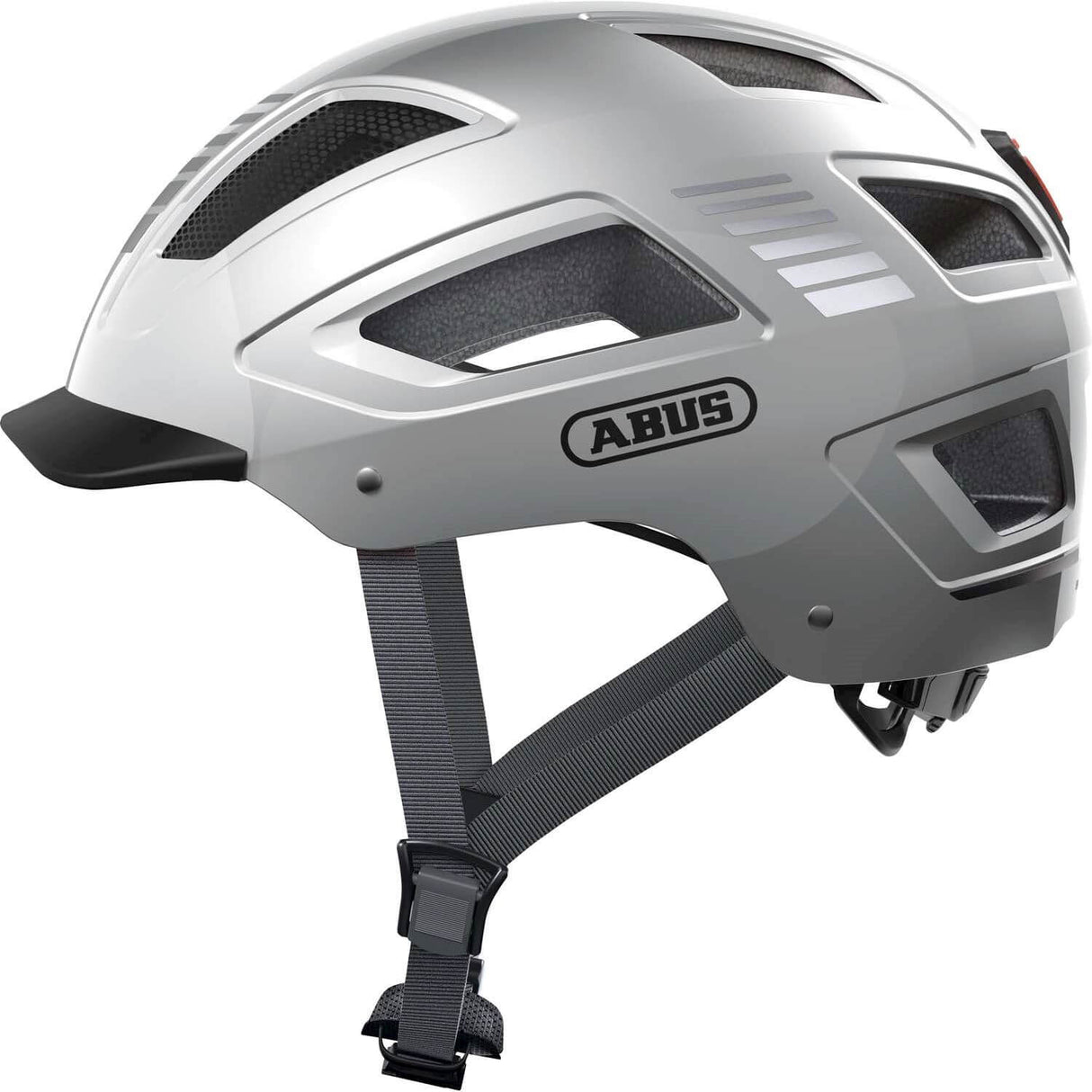 Abus helmet Hyban 2.0 Signal Silver XL 58-63cm