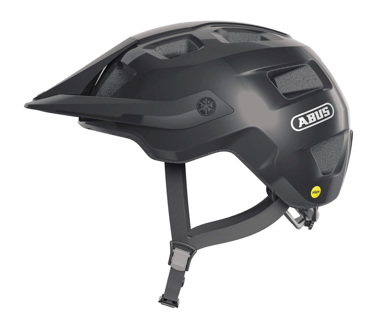 Abus Helm motrip mips glänzend schwaarz m 54-58cm