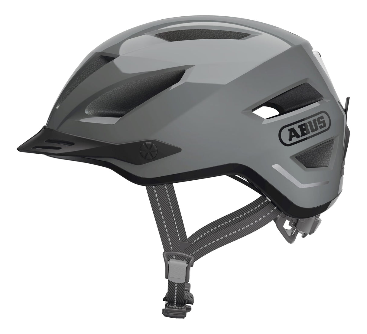 Abus casque pedelec 2.0 race gris m 52-57cm