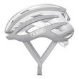 Abus casque de vélo airbreaker pure gray l - 59-61 cm - gris - adapté pour une utilisation sur les vélos de course - vélos de gravel - 230 g