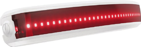 Abus casque lumineux usb hud-y purl-y blanc