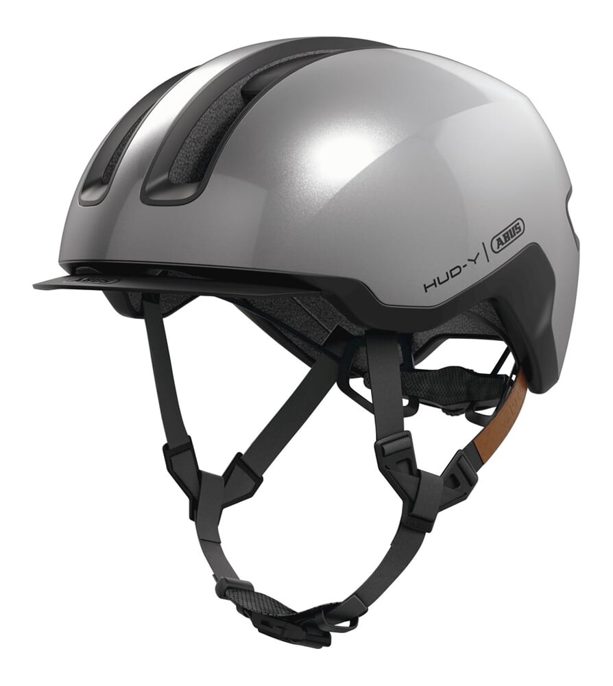 Abus Casque Hud-y Gleam Silver M 54-58CM