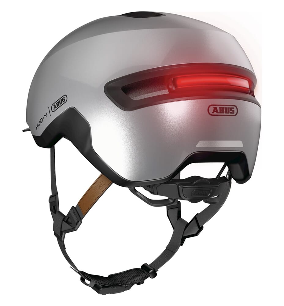 Abus Casque Hud-y Gleam Silver M 54-58CM