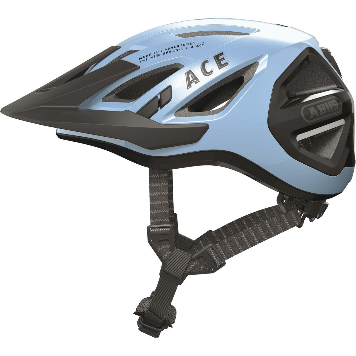 ABUS CASHET URBAN-I 3.0 ACE BLUE ICED M 52-58CM