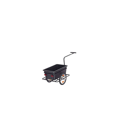 Roland Big Boy Bicycle Trailer - Plastic Steel - 90L - noir