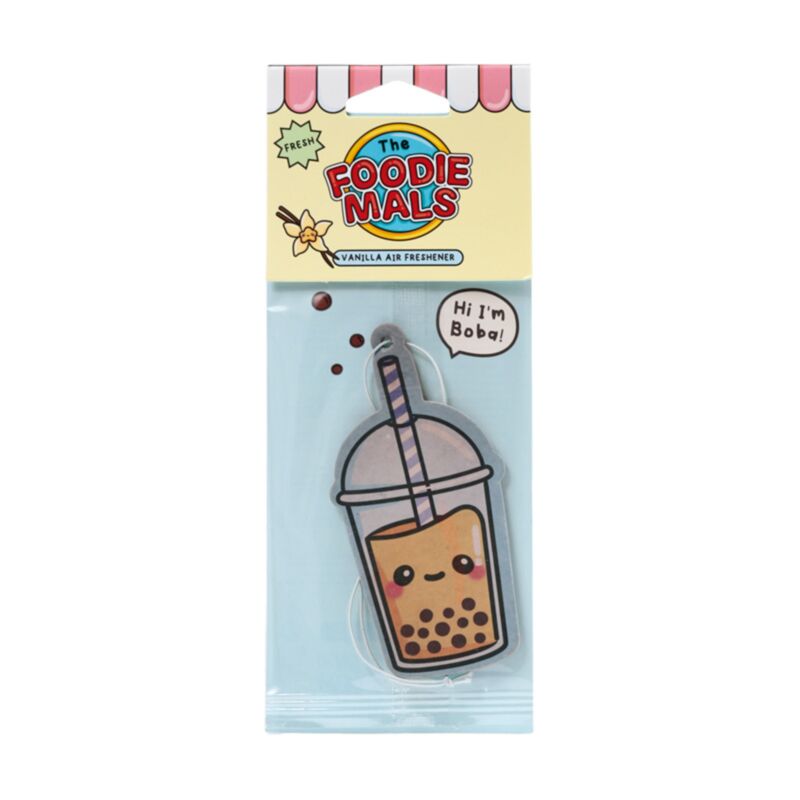 Désodorisant Vanille Foodiemals Boba le Bubble Tea
