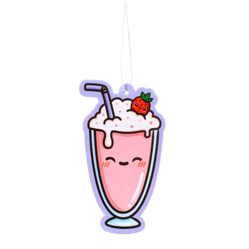 Désodorisant Foodiemals au parfum de fraise Betty le milkshake