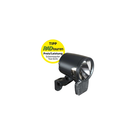 Headlight Hrmans H -Black MR8 E 6-12 VOLT - avec Holder - 180 Lumen