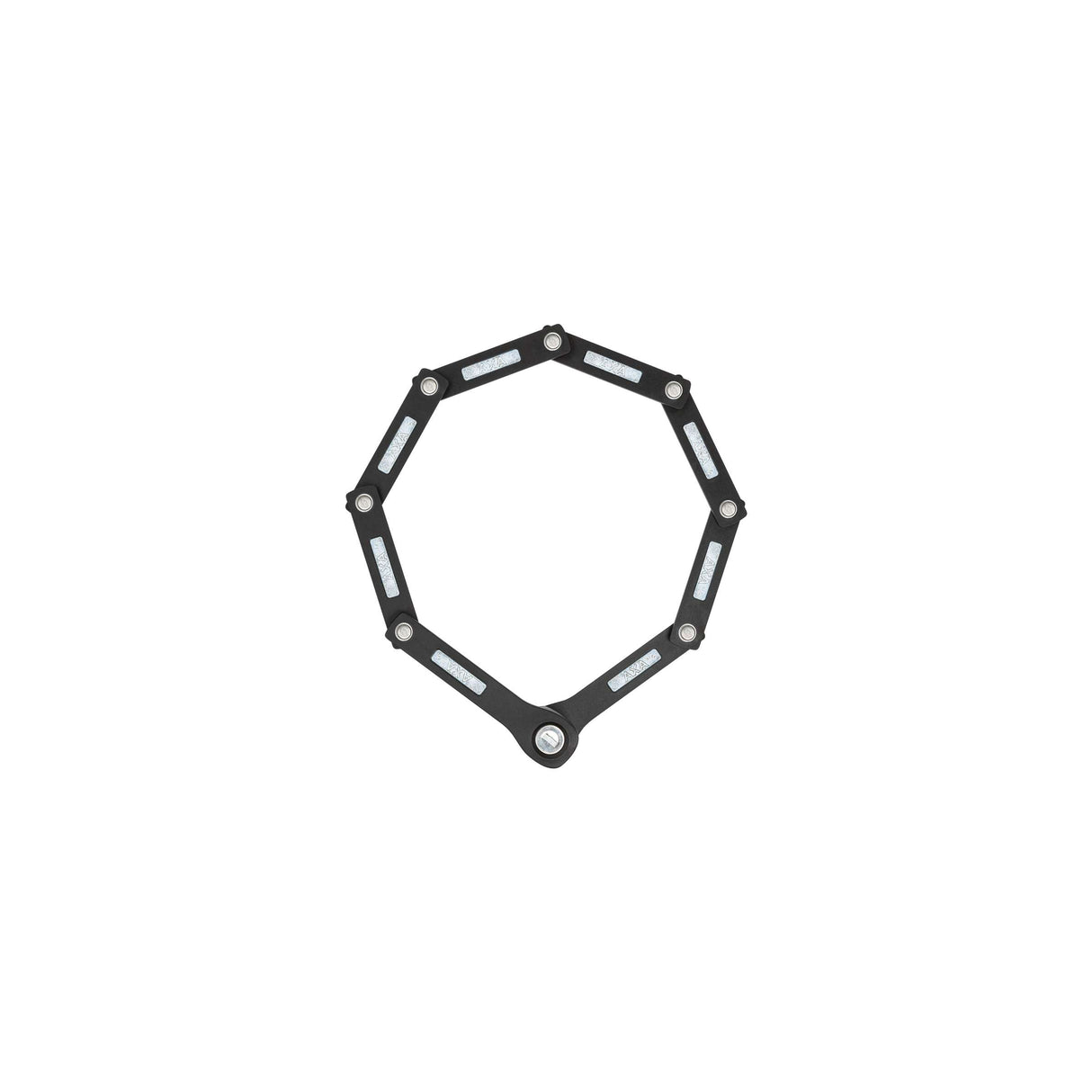 Axa cadenas pliable Fold 80 Lite Pack Duo avec clés identiques - Noir