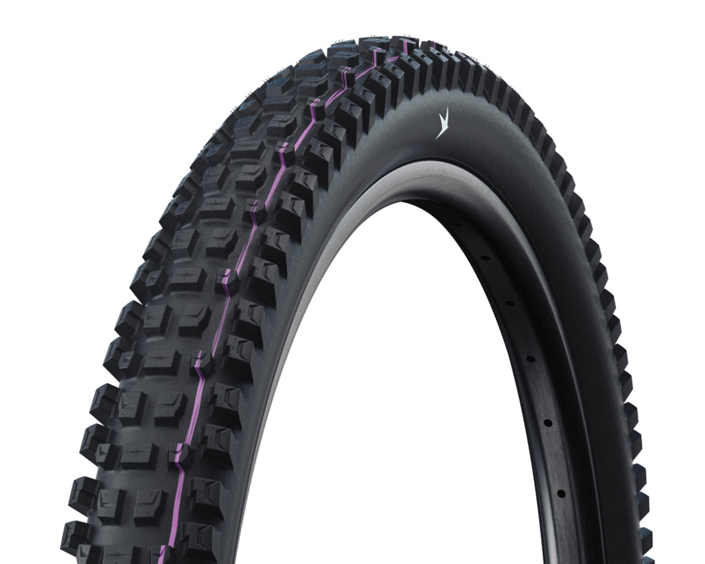 Schwalbe albert trail pro - tlr - addix ultra soft - radial - 27,5x2,50 - noir