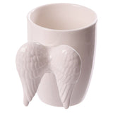 Mug en céramique avec anse en forme d'aile d'ange