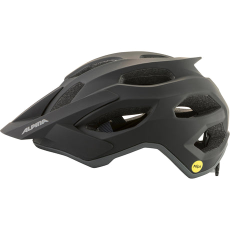 Olympic sportswear alpina sports casque vtt apax mips 52-57 noir mat