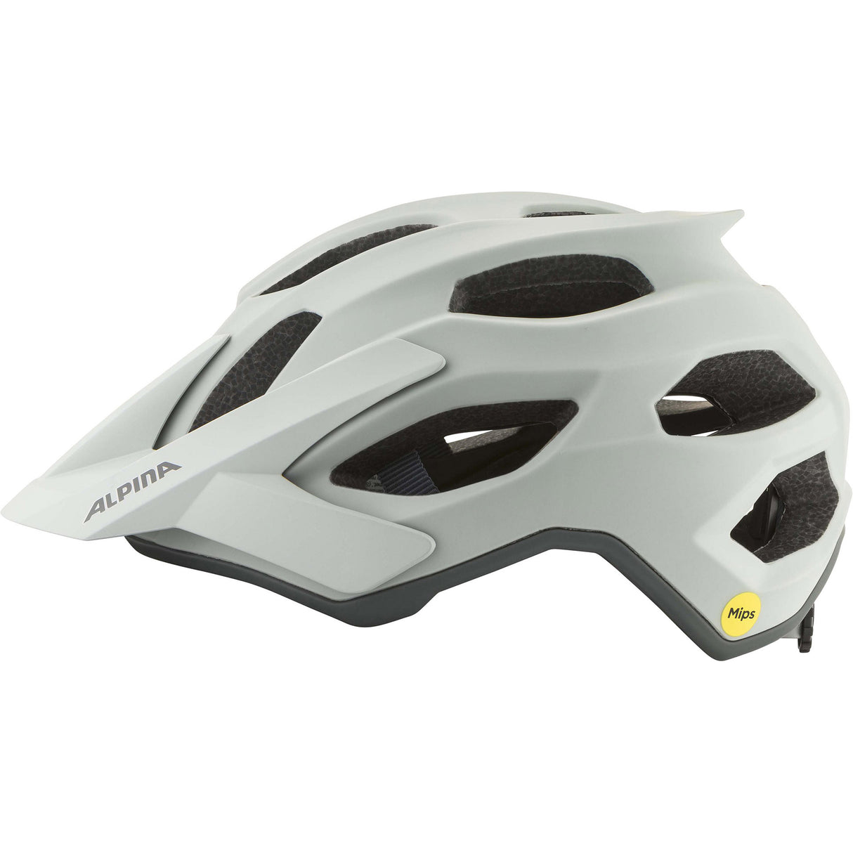 Olympic sportswear alpina sports casque vtt apax mips 57-62 gris mat