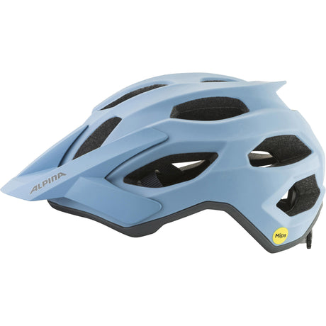Olympic sportswear alpina sports casque vtt apax mips 52-57 bleu clair mat