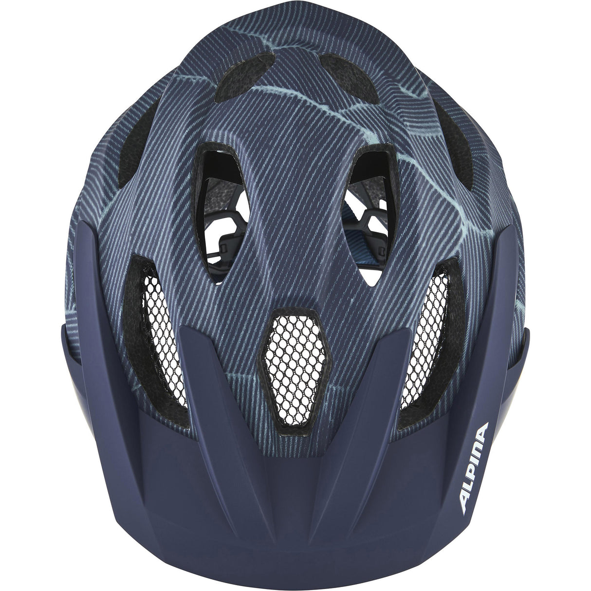 Olympic sportswear alpina sports casque vtt apax mips 52-57 bleu foncé