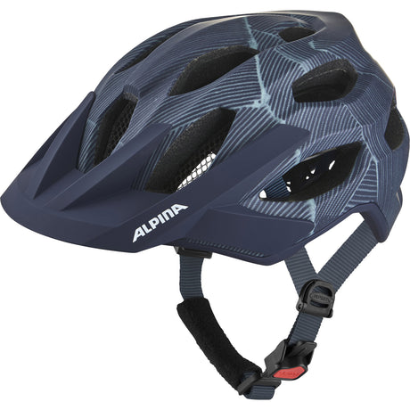 Olympic sportswear alpina sports casque vtt apax mips 52-57 bleu foncé