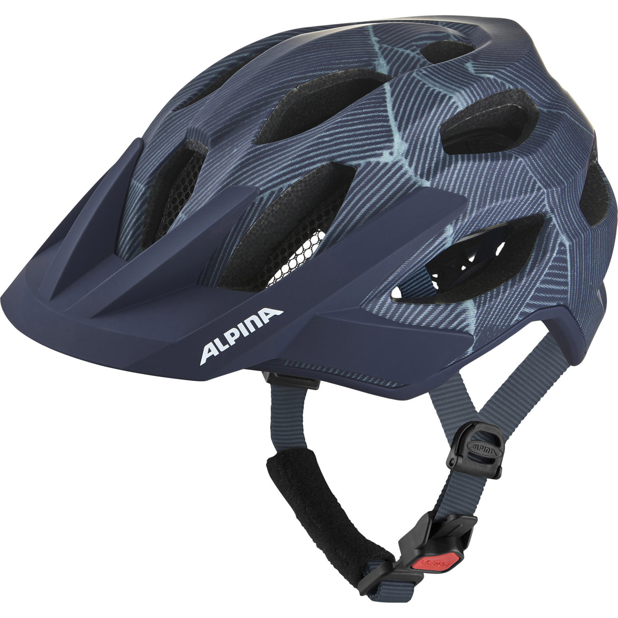 Olympic sportswear alpina sports casque vtt apax mips 57-62 bleu foncé