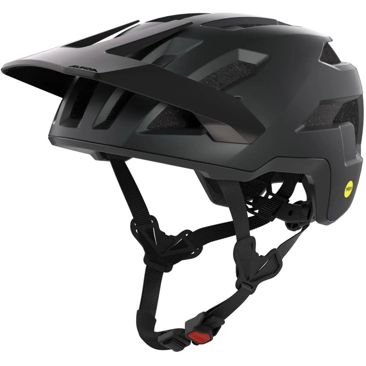 Olympic sportswear alpina sports casque vtt taunus mips 52-56 noir mat