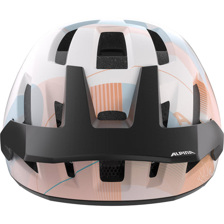 Olympic sportswear alpina sports casque vtt taunus mips 55-59 sable blanc mat