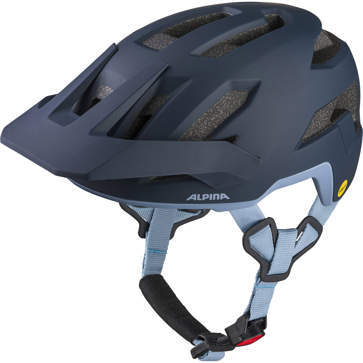 Olympic sportswear alpina sports casque vtt taunus mips 52-56 bleu foncé