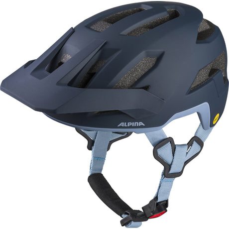 Olympic sportswear alpina sports casque vtt taunus mips 52-56 bleu foncé