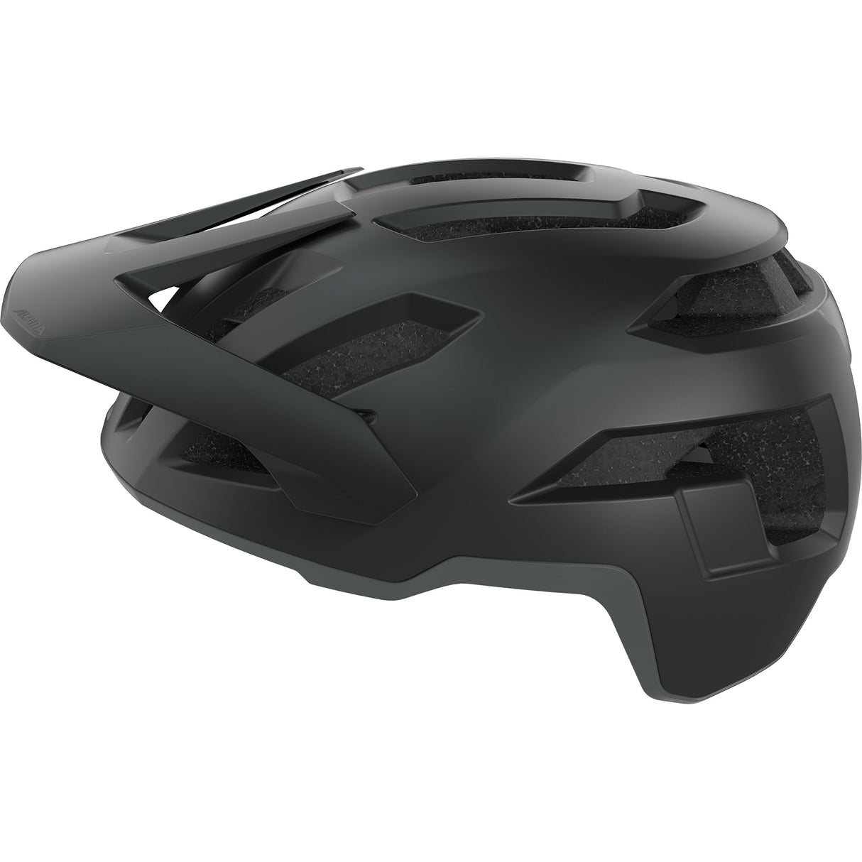 Olympic sportswear alpina sports casque vtt taunus 59-61 noir mat gris
